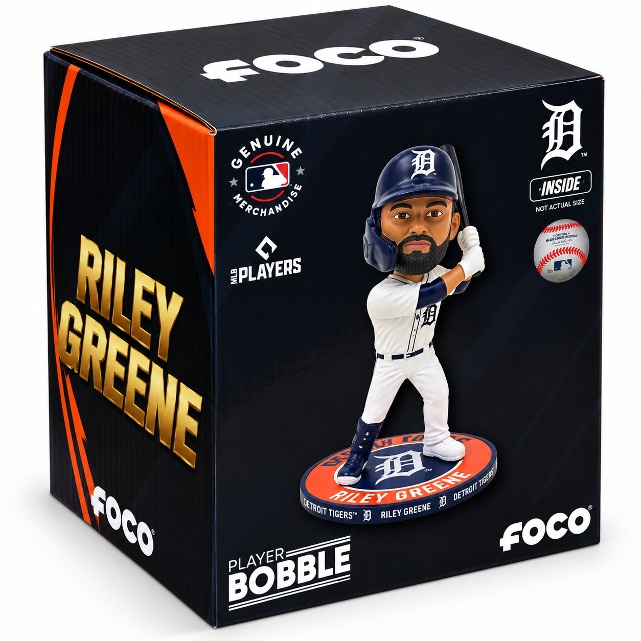 Riley Greene Detroit Tigers 2026 Repeat Name Series 5" Mini Bobblehead