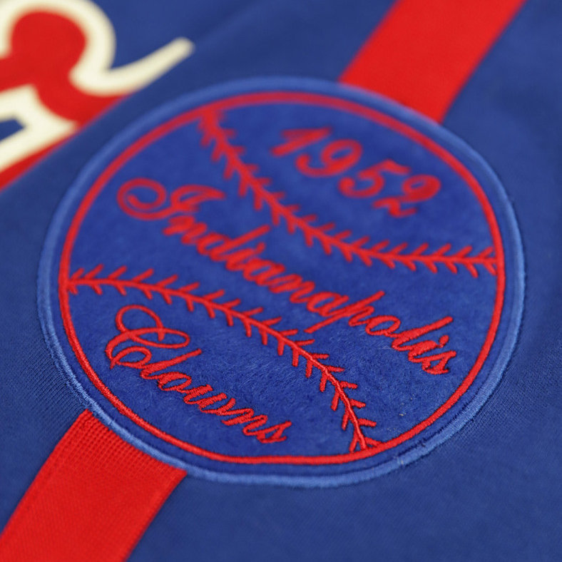 Men’s Indianapolis Clowns Royal Blue Replica Heritage Jersey