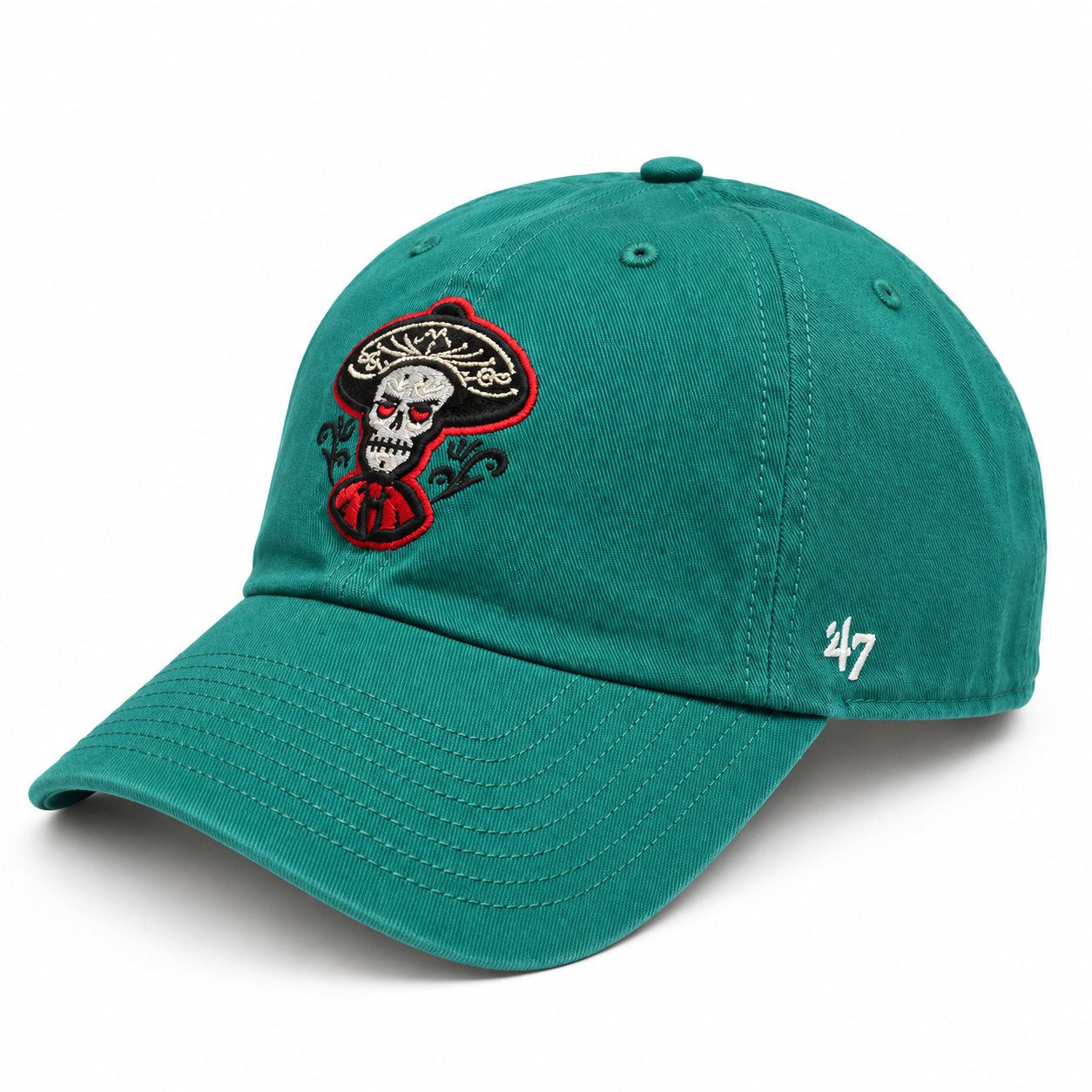 Men’s ‘47 Brand Albuquerque Isotopes Teal Copa Clean Up Adjustable Cap