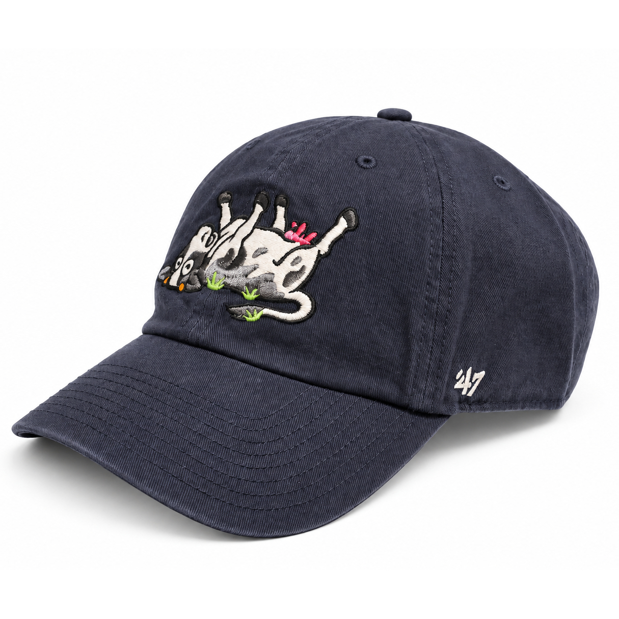 Men’s ‘47 Brand Wichita Wind Surge Navy Copa Clean Up Adjustable Cap