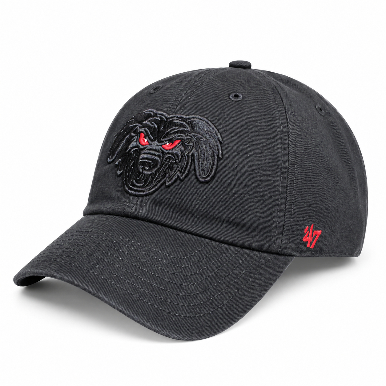 Men’s ‘47 Brand Lake Elsinore Black Copa Clean Up Adjustable Cap