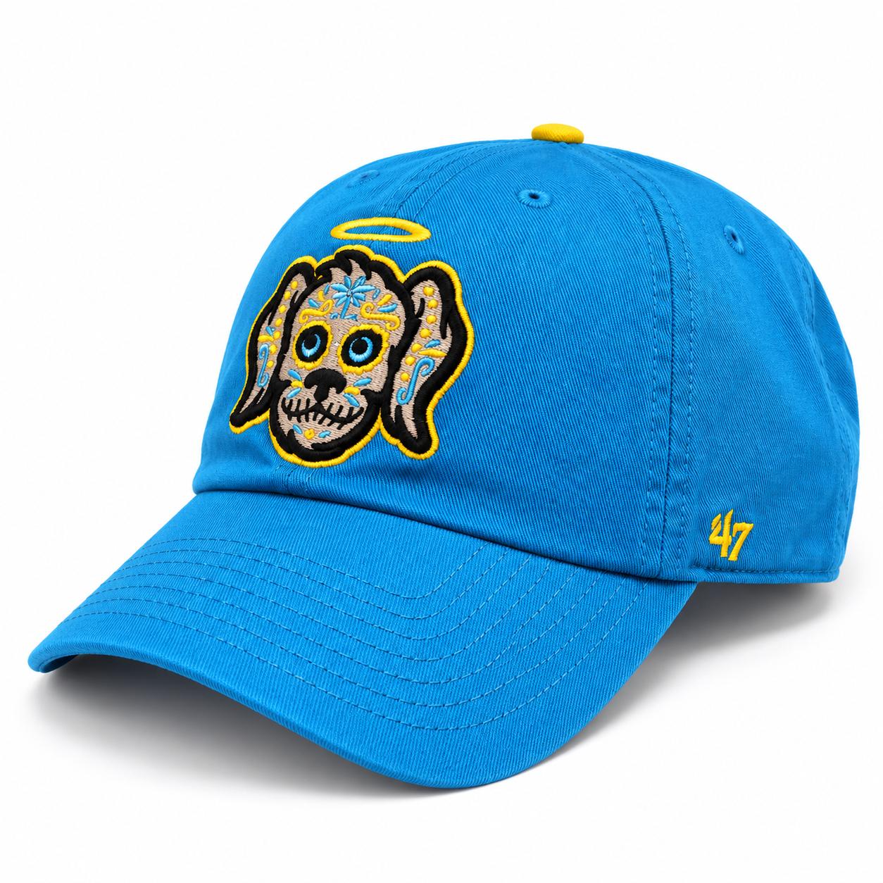 Men’s ‘47 Brand Charleston Riverdogs Light Blue Copa Clean Up Adjustable Cap