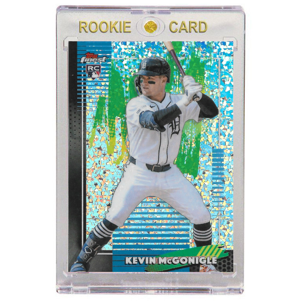 Kevin McGonigle Detroit Tigers 2026 Topps Finest Mini Diamond Refractor # 74 Rookie Card