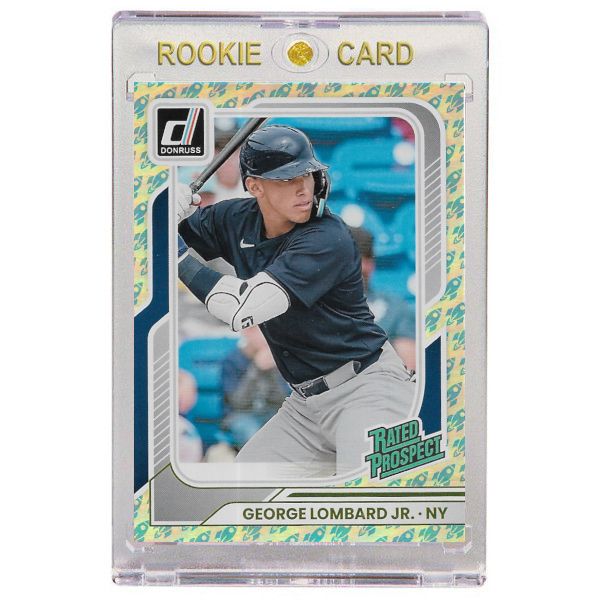 George Lombard Jr. New York Yankees 2026 Donruss Rockets Holo # 158 Rookie Card