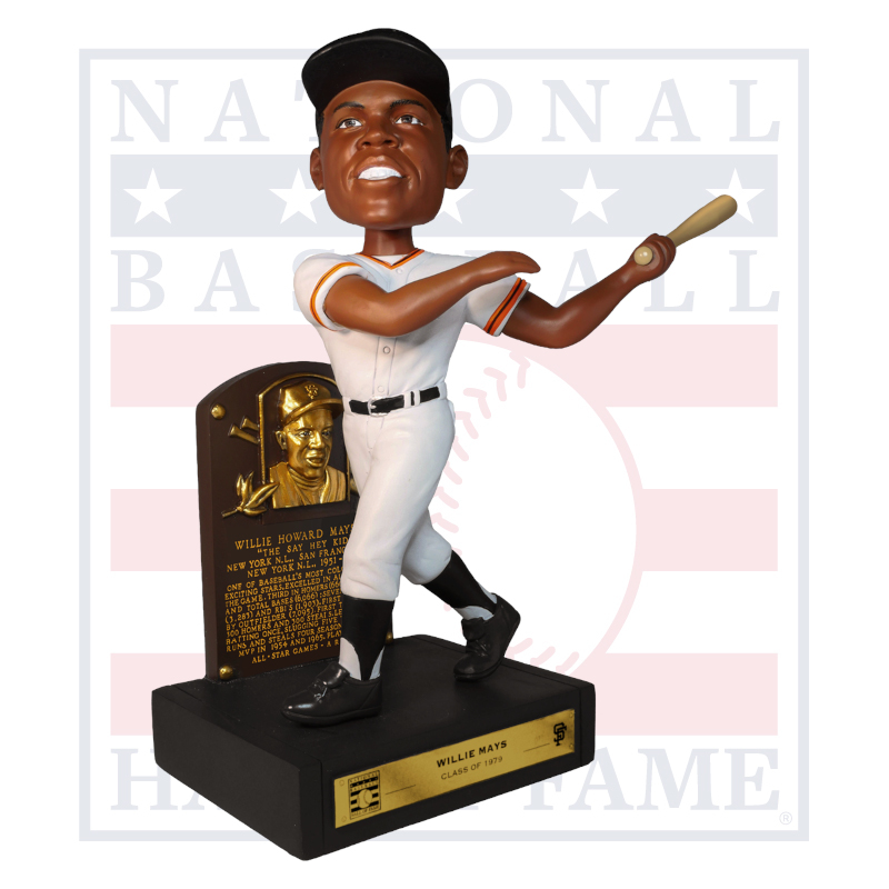 Willie Mays San Francisco Giants Hall of Fame Plaque Bobblehead Ltd Ed of 216 (Pre-Order)