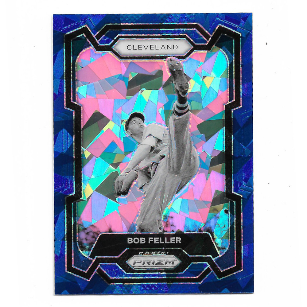 Bob Feller 2024 Panini Prizm Blue Ice # 227