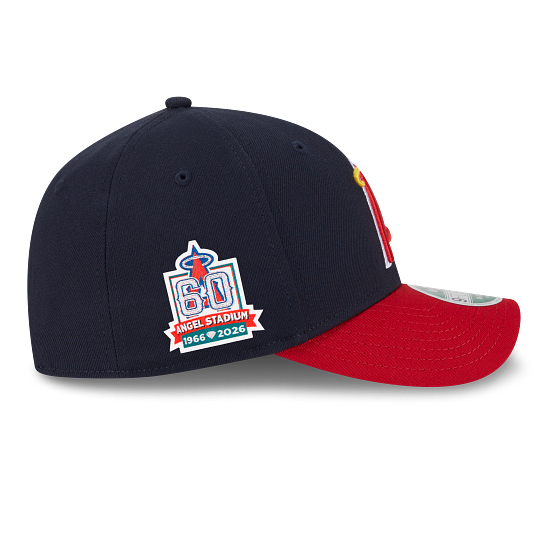 Men’s New Era Los Angeles Angel Stadium 60th Anniversary Side Patch Tribute 9FORTY Adjustable Cap
