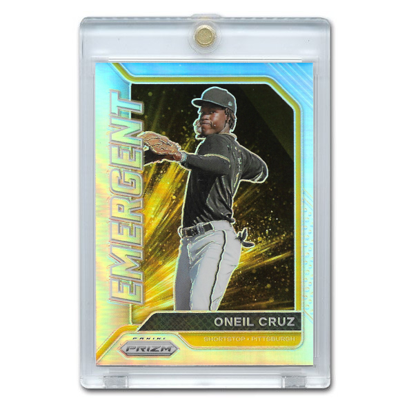 Oneil Cruz 2021 Panini Prizm Emergent Holo # 9 Pre-Rookie Card