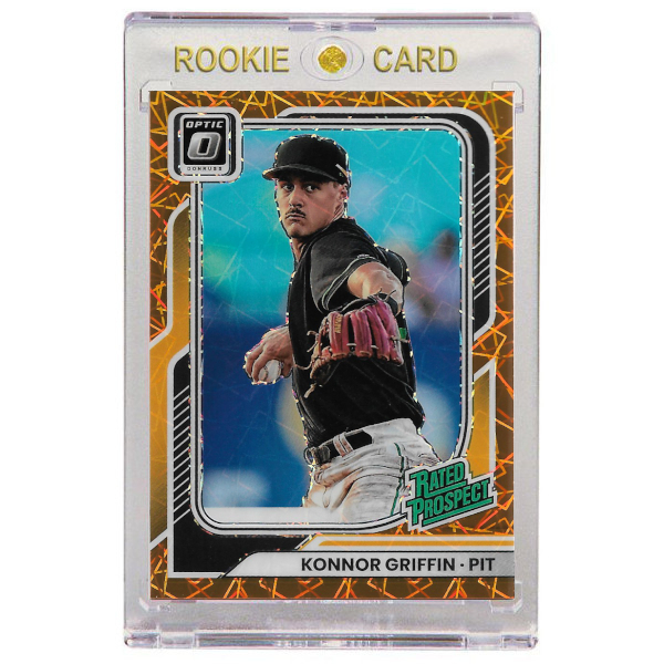 Konnor Griffin Pittsburgh Pirates 2026 Donruss Optic Orange Velocity # 101 Rookie Card