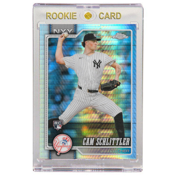 Cam Schlittler New York Yankees 2026 Topps Chrome Prism Refractor # 262 Rookie Card