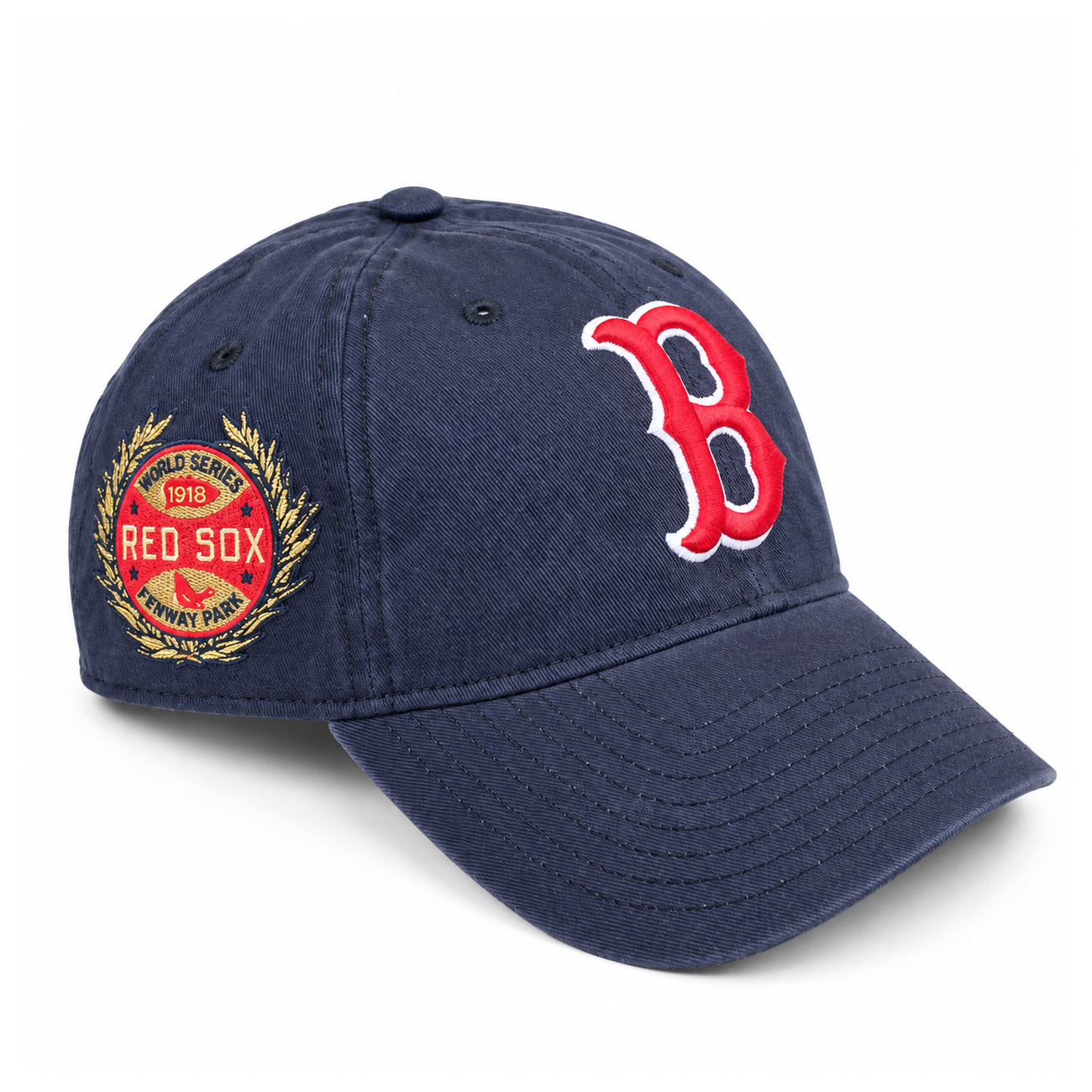 Men's New Era Boston Red Sox 1918 World Series Patch 9TWENTY Adjustable Cap