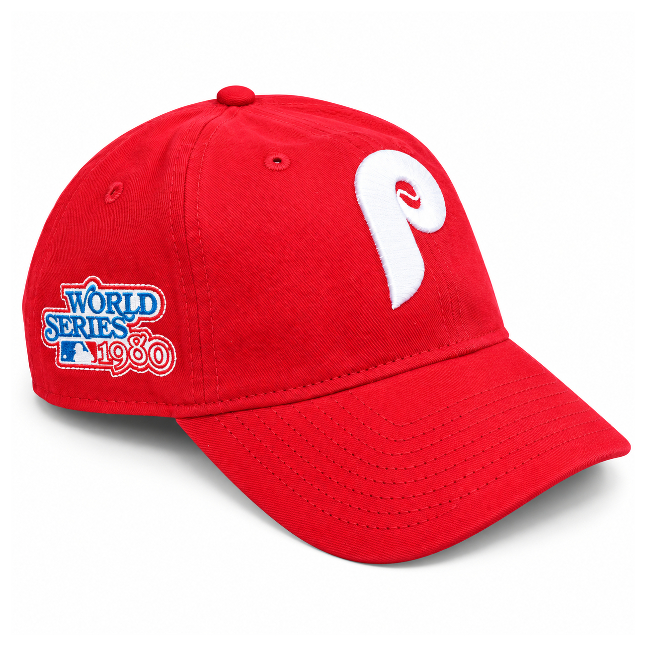 Men's New Era Philadelphia Phillies 1980 World Series Patch 9TWENTY Adjustable Cap