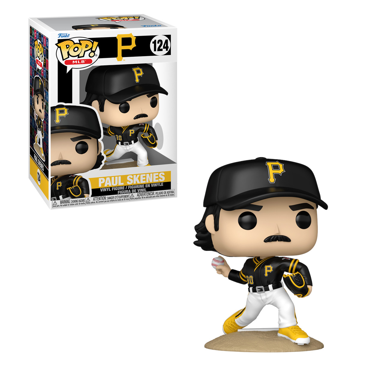 Paul Skenes Pittsburgh Pirates Funko Pop! Vinyl Figure # 124
