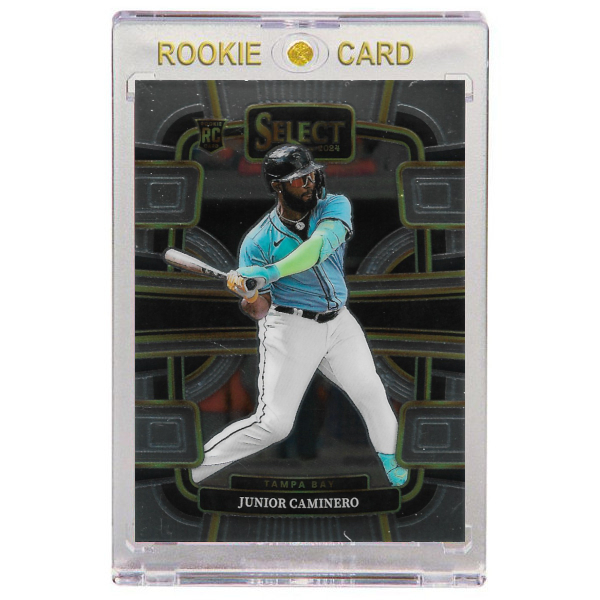 Junior Caminero Tampa Bay Rays 2024 Panini Select # 60 Rookie Card