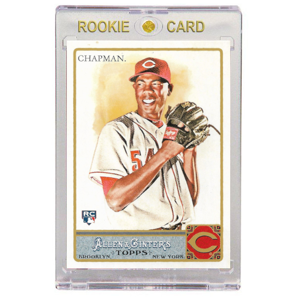 Aroldis Chapman Cincinnati Reds 2011 Topps Allen & Ginter # 5 Rookie Card