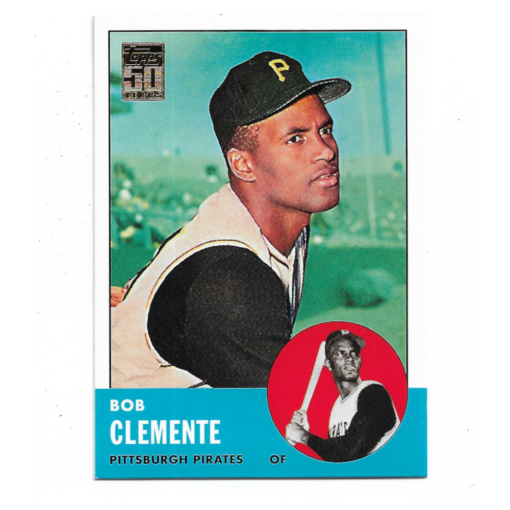 Roberto Clemente 2001 Topps Through the Years Reprints # 19