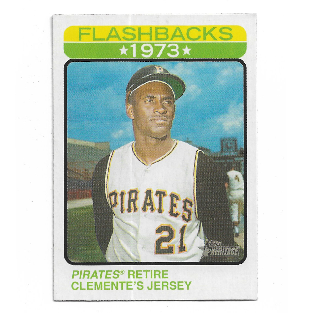 Roberto Clemente 2022 Topps Heritage Flashbacks # 4