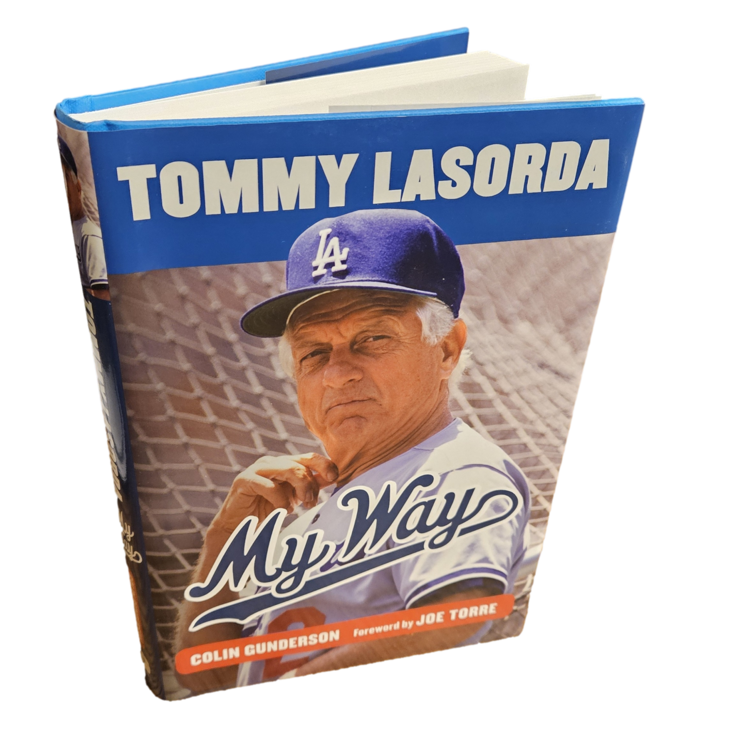 Tommy Lasorda Autographed My Way Book (PSA)