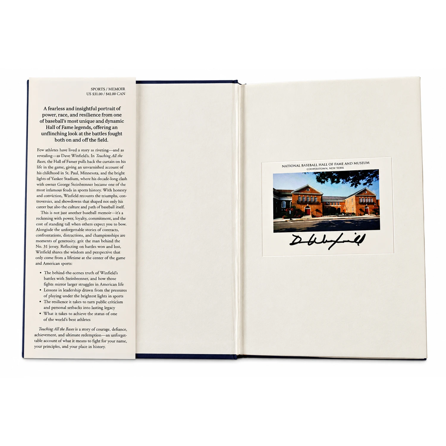 Touching All the Bases: A Story of Power, Purpose, and Surviving the Bronx (signed by author)