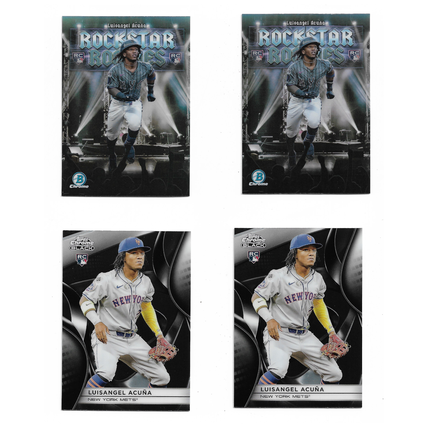Luisangel Acuna Lot of 8 Rookie Cards