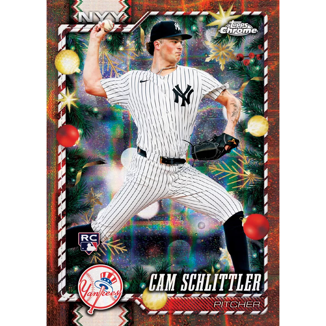 2026 Topps Holiday Series Baseball 59 Card Tin