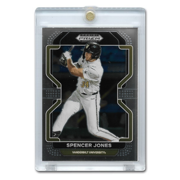 Spencer Jones 2022 Panini Prizm Draft Picks # 25 Pre-Rookie Card
