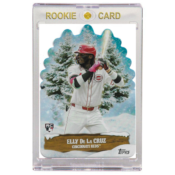 Elly De La Cruz Cincinnati Reds 2024 Topps Holiday Evergreen # 4 Rookie Card