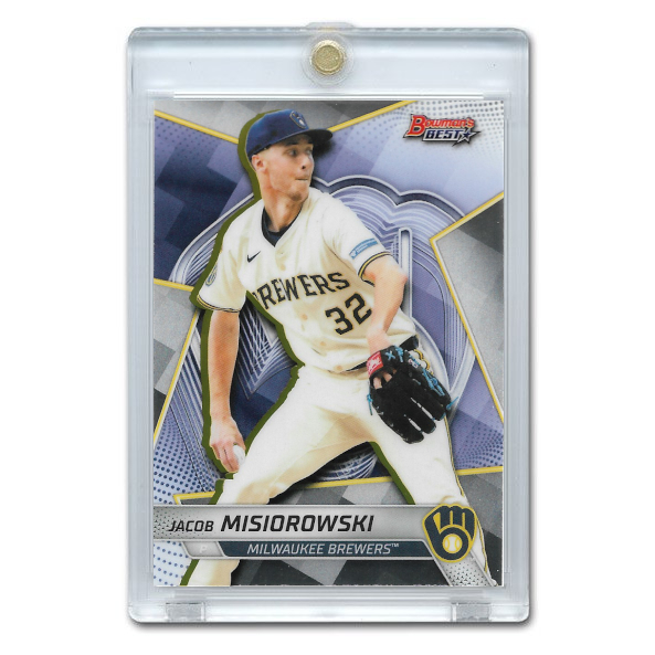 Jacob Misiorowski 2025 Bowman's Best Top Prospects # TP-12 Pre-Rookie Card
