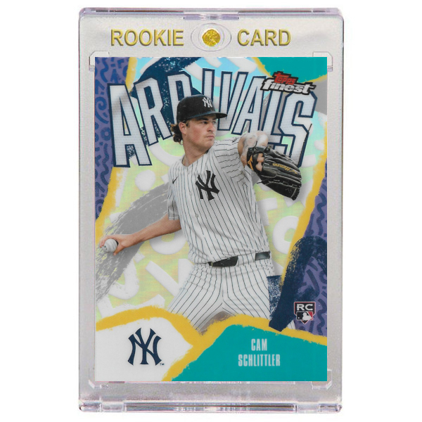 Cam Schlittler New York Yankees 2026 Topps Finest Arrivals Refractor # 25 Rookie Card