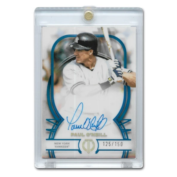 Paul O'Neill Autographed Card 2026 Topps Tribute # TA-PO Ltd Ed of 150
