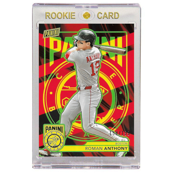 Roman Anthony Boston Red Sox 2026 Panini National Convention Code Breaker # 44 Rookie Card Ltd Ed of 199
