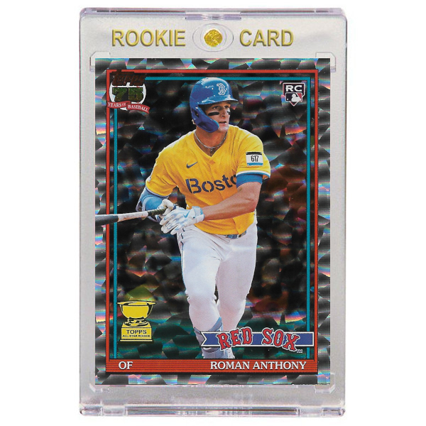 Roman Anthony Boston Red Sox 2026 Topps 35th Anniversary Crackle Foil # T91-71 Rookie Card