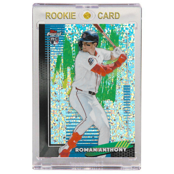 Roman Anthony Boston Red Sox 2026 Topps Finest Mini Diamond Refractor # 52 Rookie Card