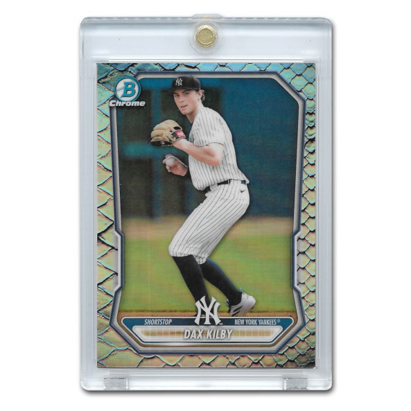 Dax Kilby 2026 Bowman Draft Chrome Reptilian Refractor # BDC-78 Pre-Rookie Card