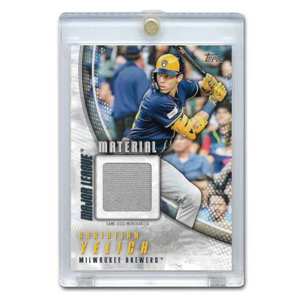 Christian Yelich 2025 Topps Major League Materials Relic # MLM2-CY