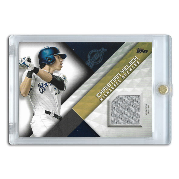 Christian Yelich 2018 Topps Major League Materials Relic # MLM-CY