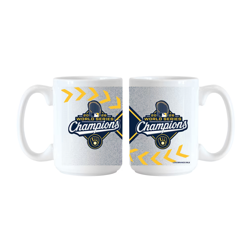 Milwaukee Brewers 2026 World Series Champions 15 Ounce Sublimated Mug