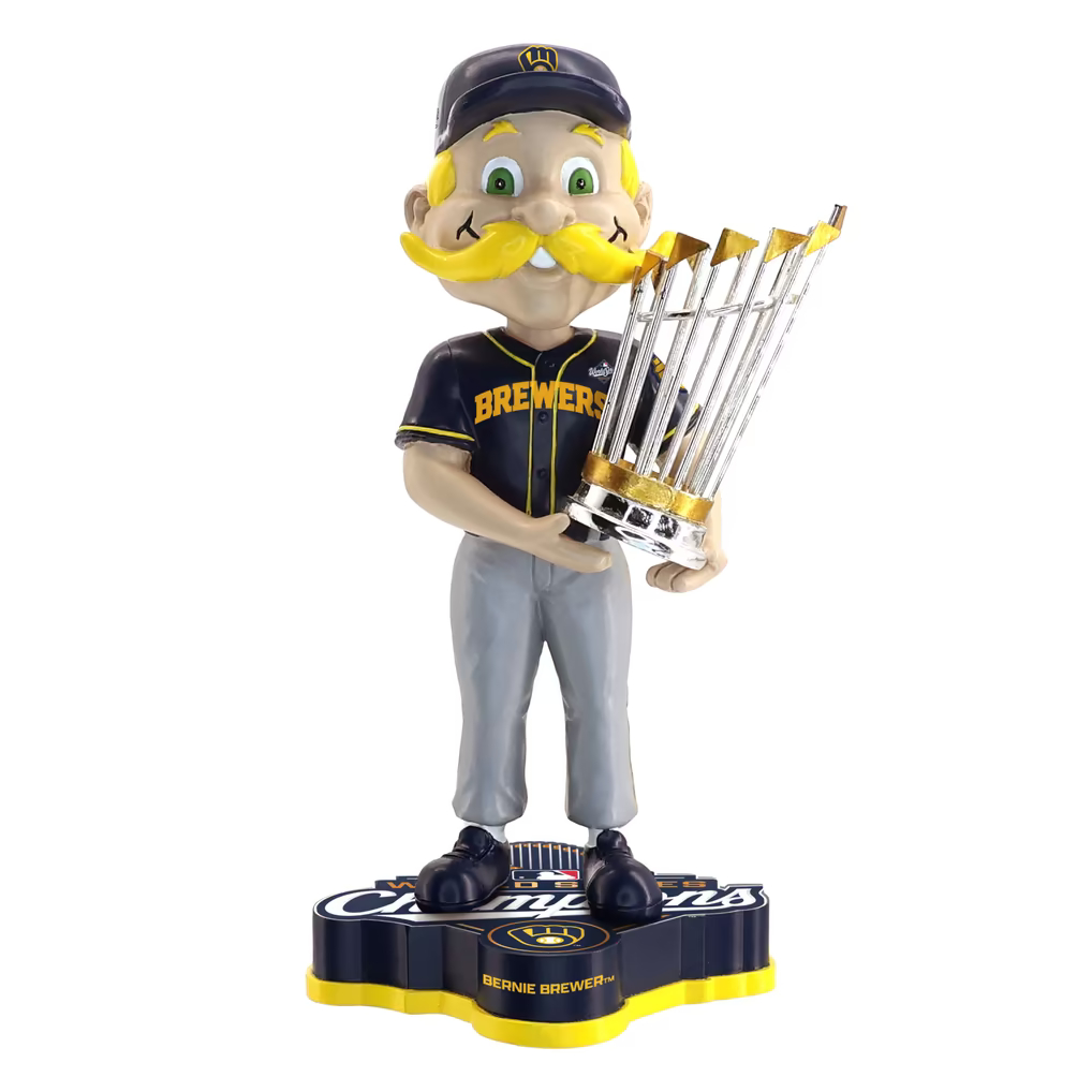 Bernie Brewer Milwaukee Brewers 2026 World Series Champions Bobblehead Ltd Ed of 2,026 (Pre-Order)