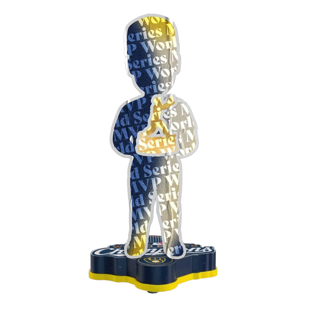 William Contreras Milwaukee Brewers 2026 World Series Champions MVP Bobblehead