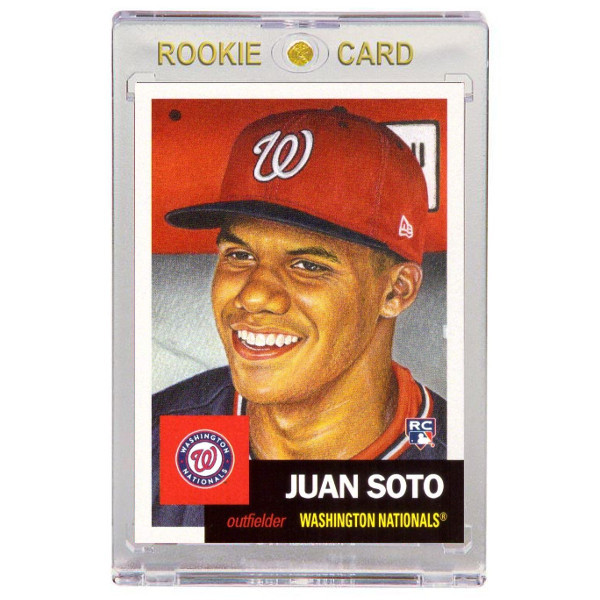 Juan Soto Washington Nationals 2018 Topps Living Set # 393 Rookie Card