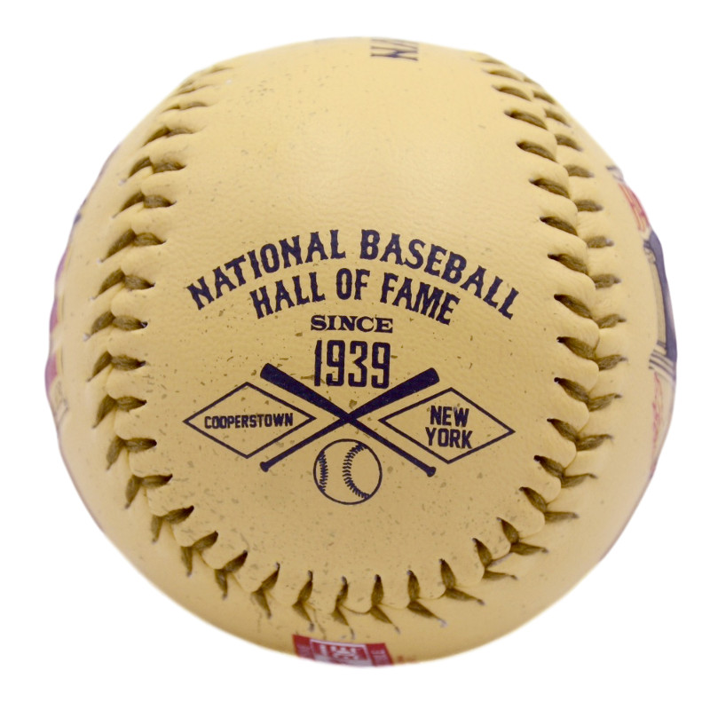 Baseball Hall of Fame Vintage Logo Replica Baseball