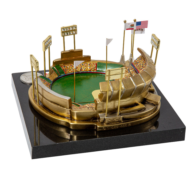 Candlestick Park Westbrook Sports Classics Cast Bronze Replica with Marble Base and Acrylic Display Case