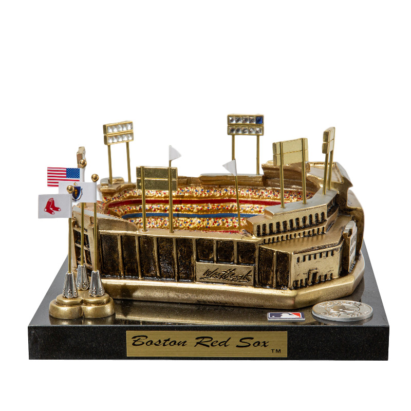 Fenway Park Westbrook Sports Classics Cast Bronze Replica with Marble Base and Acrylic Display Case