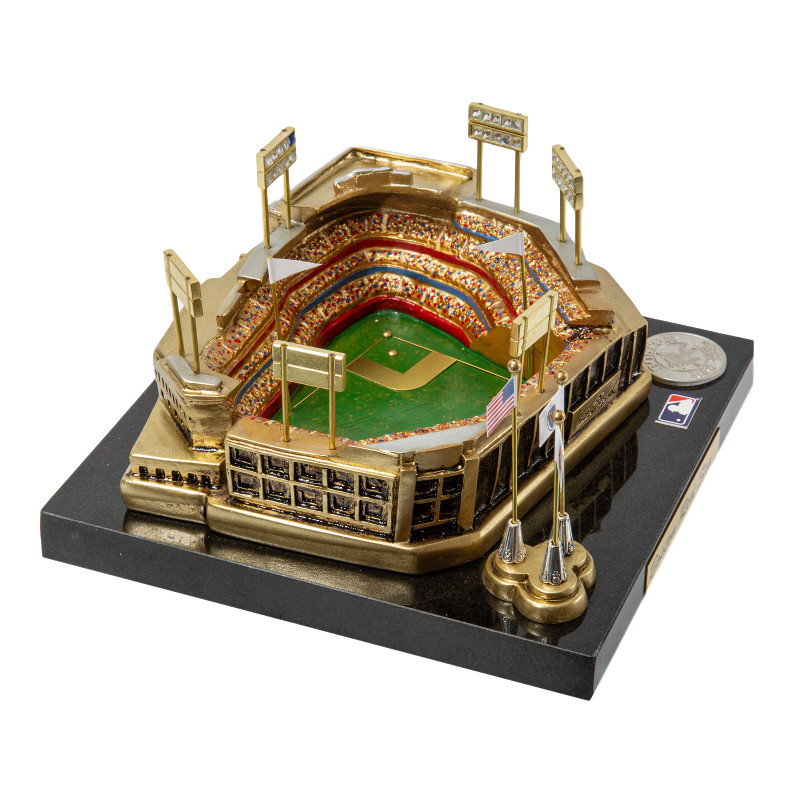 Fenway Park Westbrook Sports Classics Cast Bronze Replica with Marble Base and Acrylic Display Case