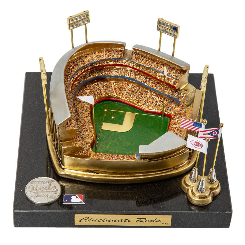 Great American Ball Park Westbrook Sports Classics Cast Bronze Replica with Marble Base and Acrylic Display Case