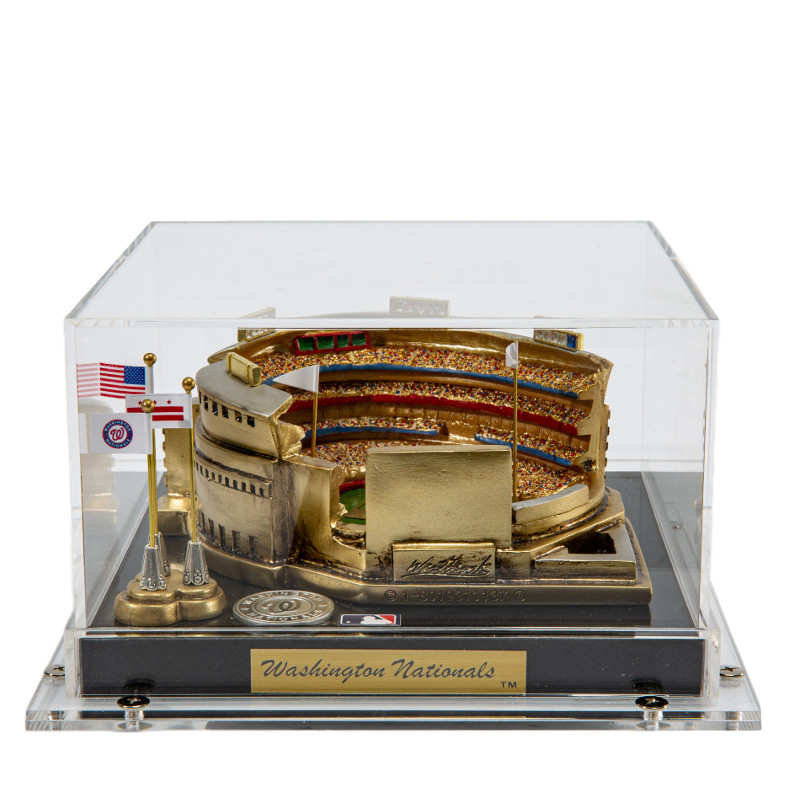 Nationals Park Westbrook Sports Classics Cast Bronze Replica with Marble Base and Acrylic Display Case