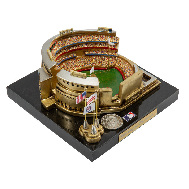 Nationals Park Westbrook Sports Classics Cast Bronze Replica with Marble Base and Acrylic Display Case