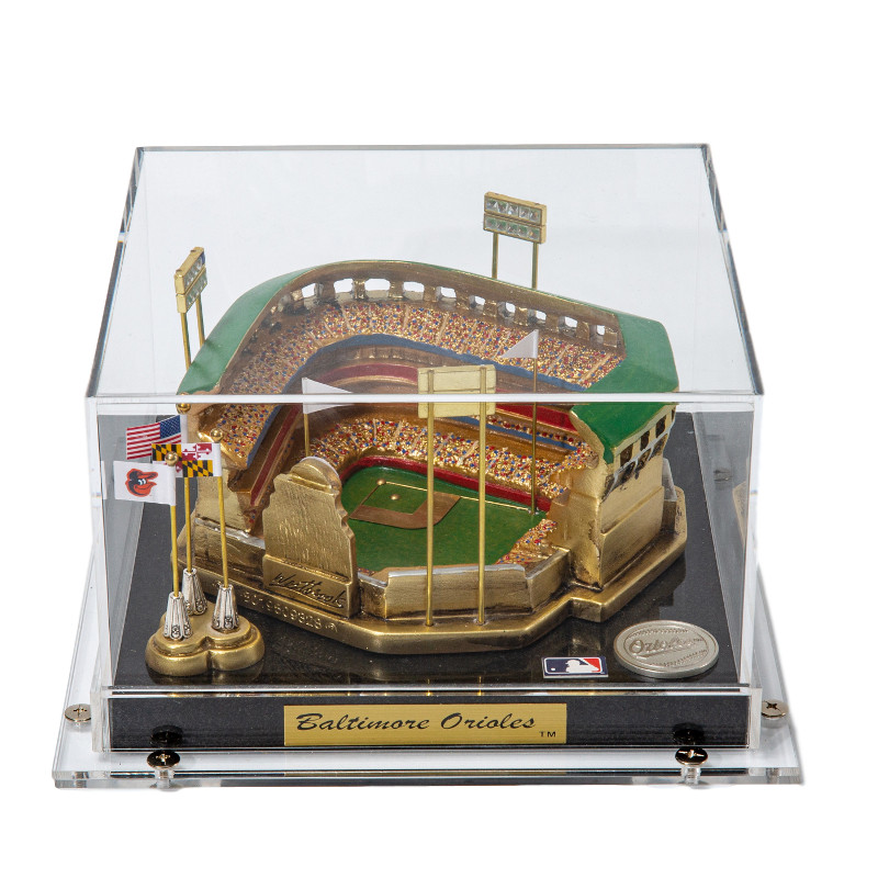 Oriole Park at Camden Yards Westbrook Sports Classics Cast Bronze Replica with Marble Base and Acrylic Display Case Oriole Park at Camden Yards Westbrook Sports Classics Cast Bronze Replica with Marble Base and Acrylic Display Case