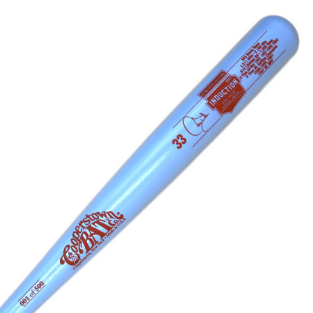 Larry Walker Baseball Hall of Fame Class of 2020 Limited Edition Full Size 34" Career Stat Bat - Blue Larry Walker Baseball Hall of Fame Class of 2020 Limited Edition Full Size 34" Career Stat Bat - Blue
