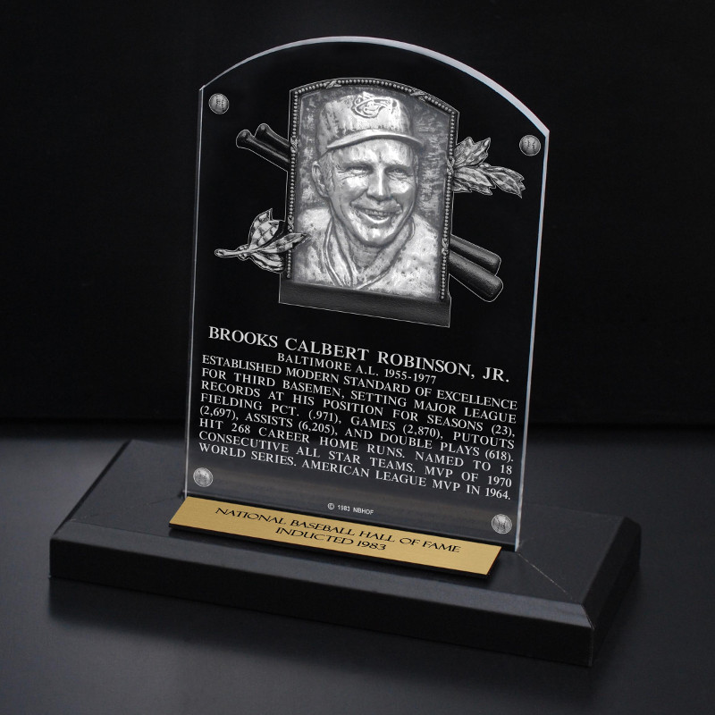 Brooks Robinson Acrylic Replica Hall of Fame Plaque